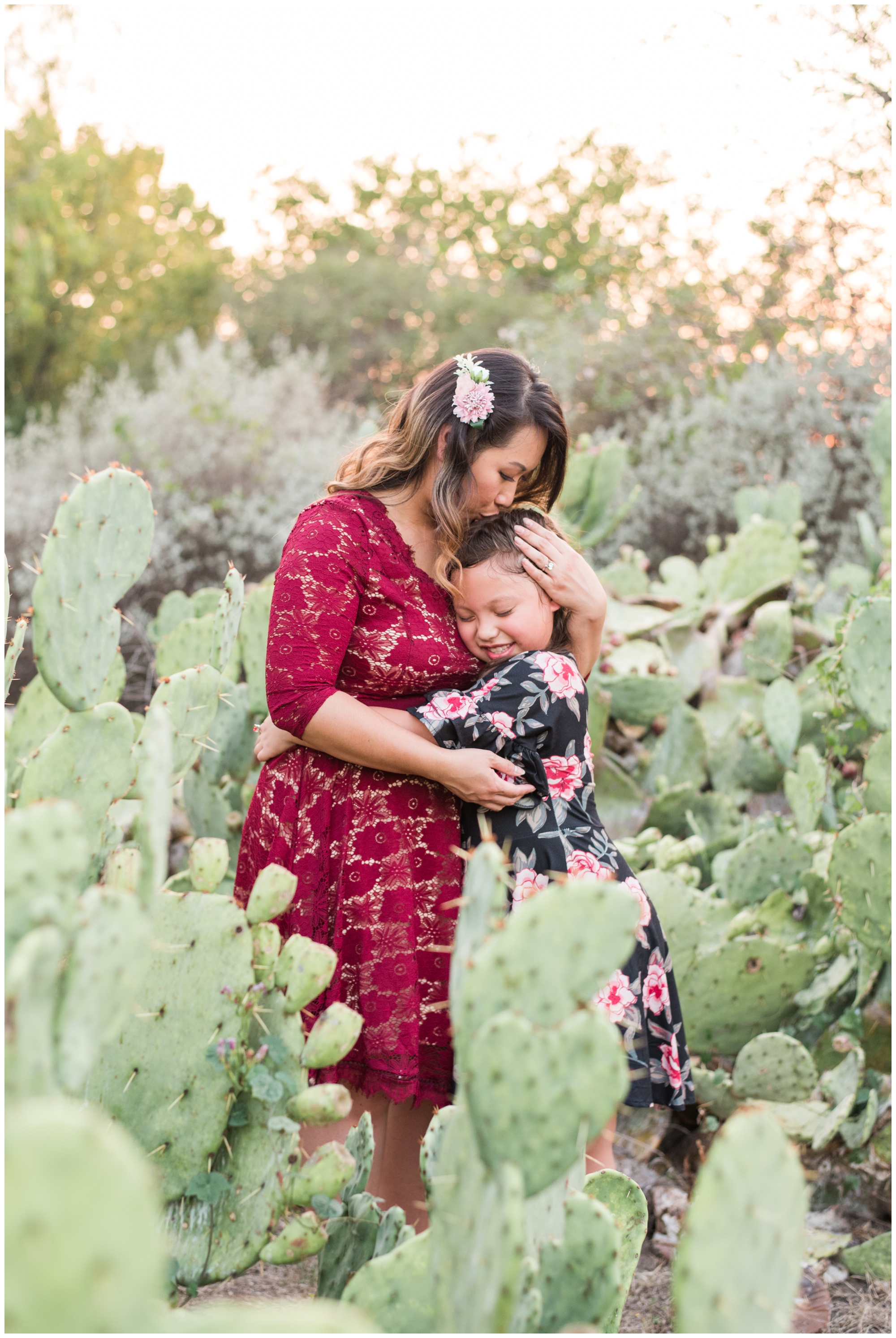 Fort Worth Stockyards, 2019, Cactus Garden, Fort Worth Cactus Garden, Mommy and Me, Fort Worth Family Photographer, Lauren Grimes Photography