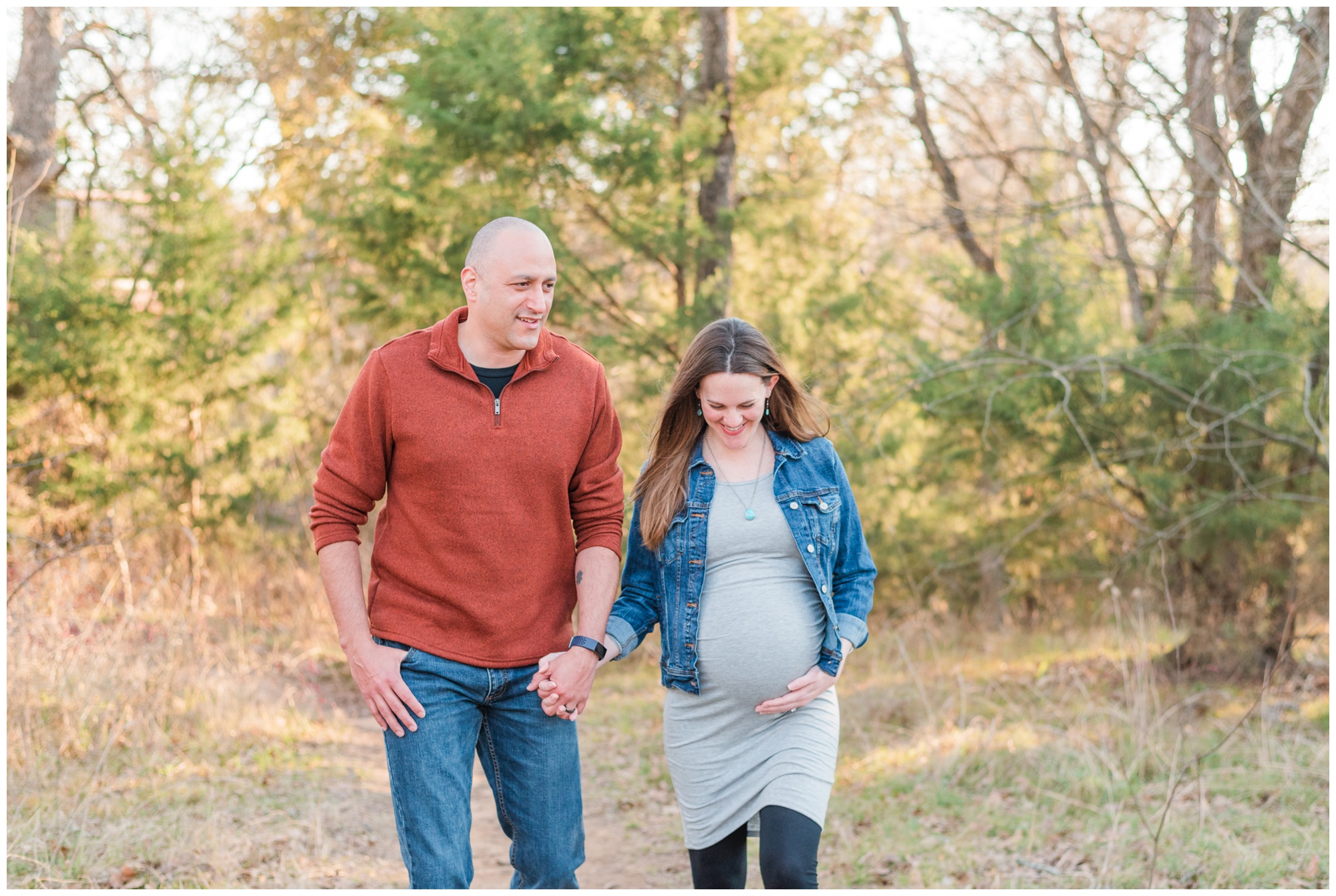 Elmer W Olive Nature Park | Fort Worth Maternity Session | Fort Worth Maternity Photographer | Lauren Grimes Photography