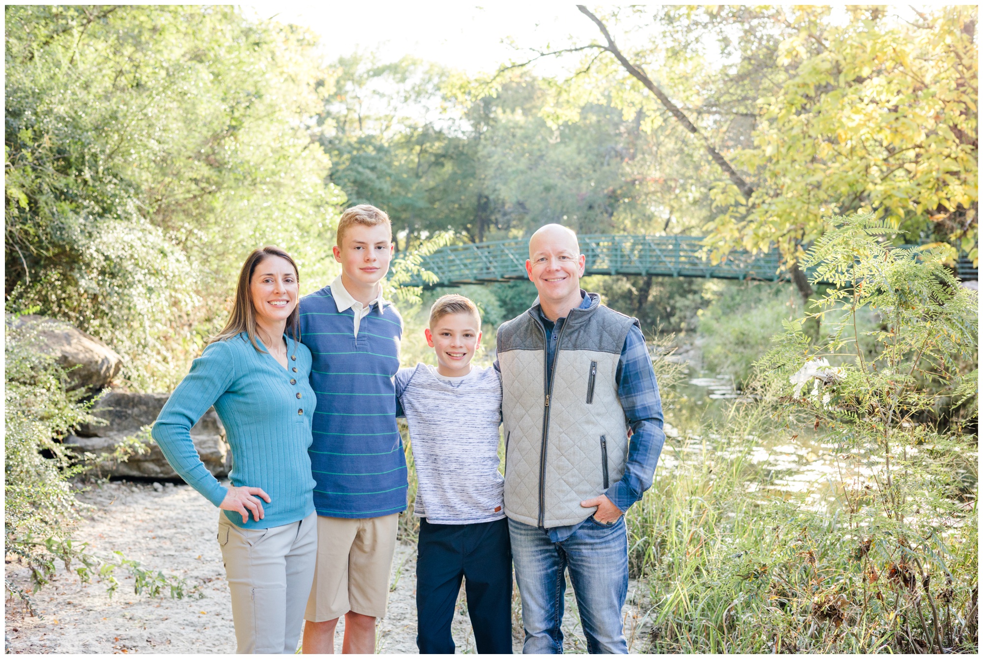 Airfield Falls Family Session | Fort Worth Family Photographer | Lauren Grimes Photography