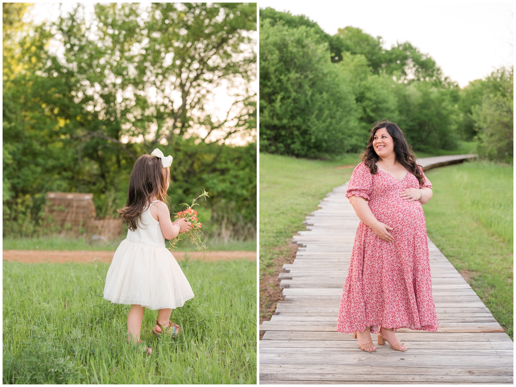 Elmer W Oliver Nature Park Maternity Session | Fort Worth Maternity Photographer | Lauren Grimes Photography