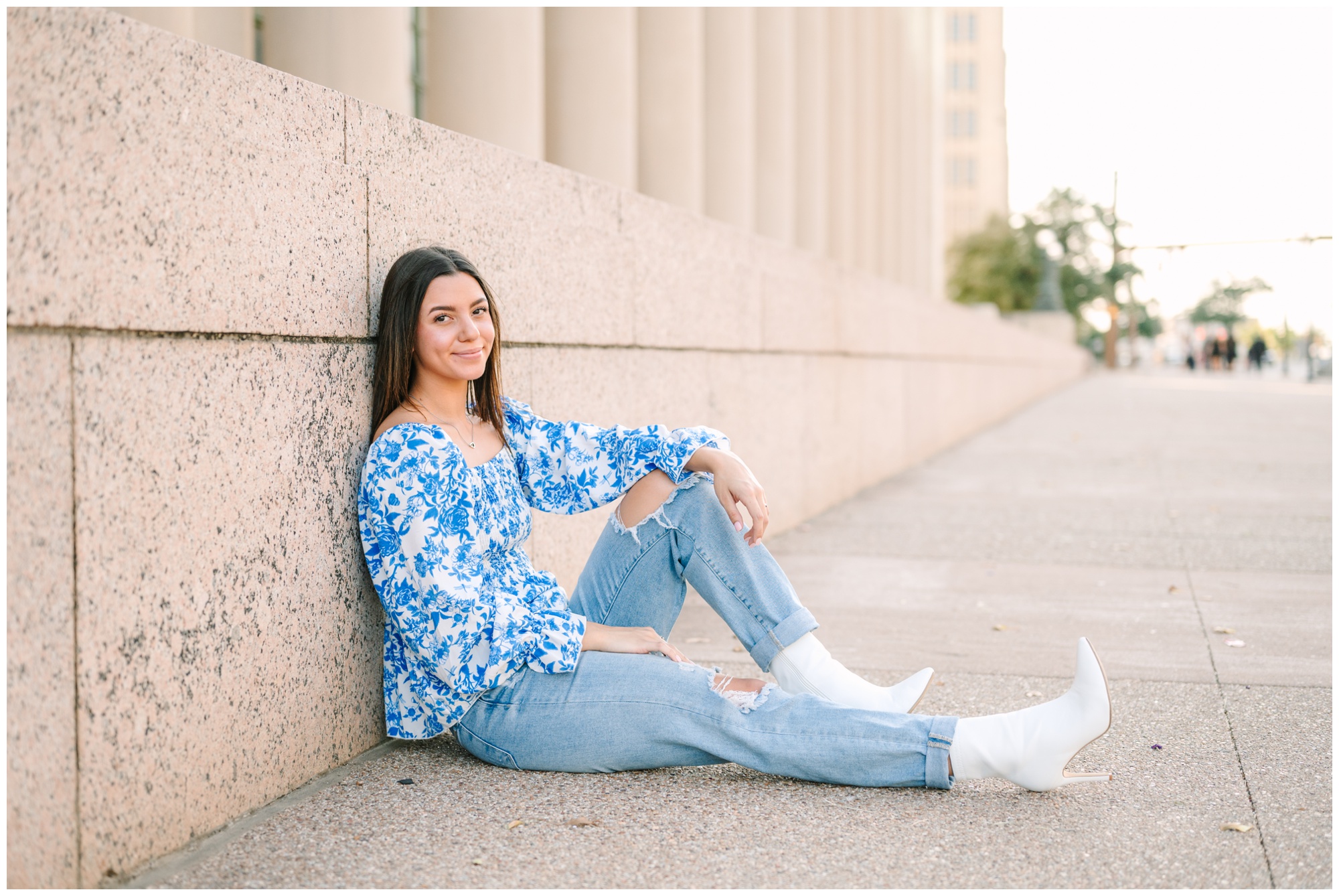 Downtown Fort Worth | Downtown Fort Worth Senior Session | Godley High School | Lauren Grimes Photography