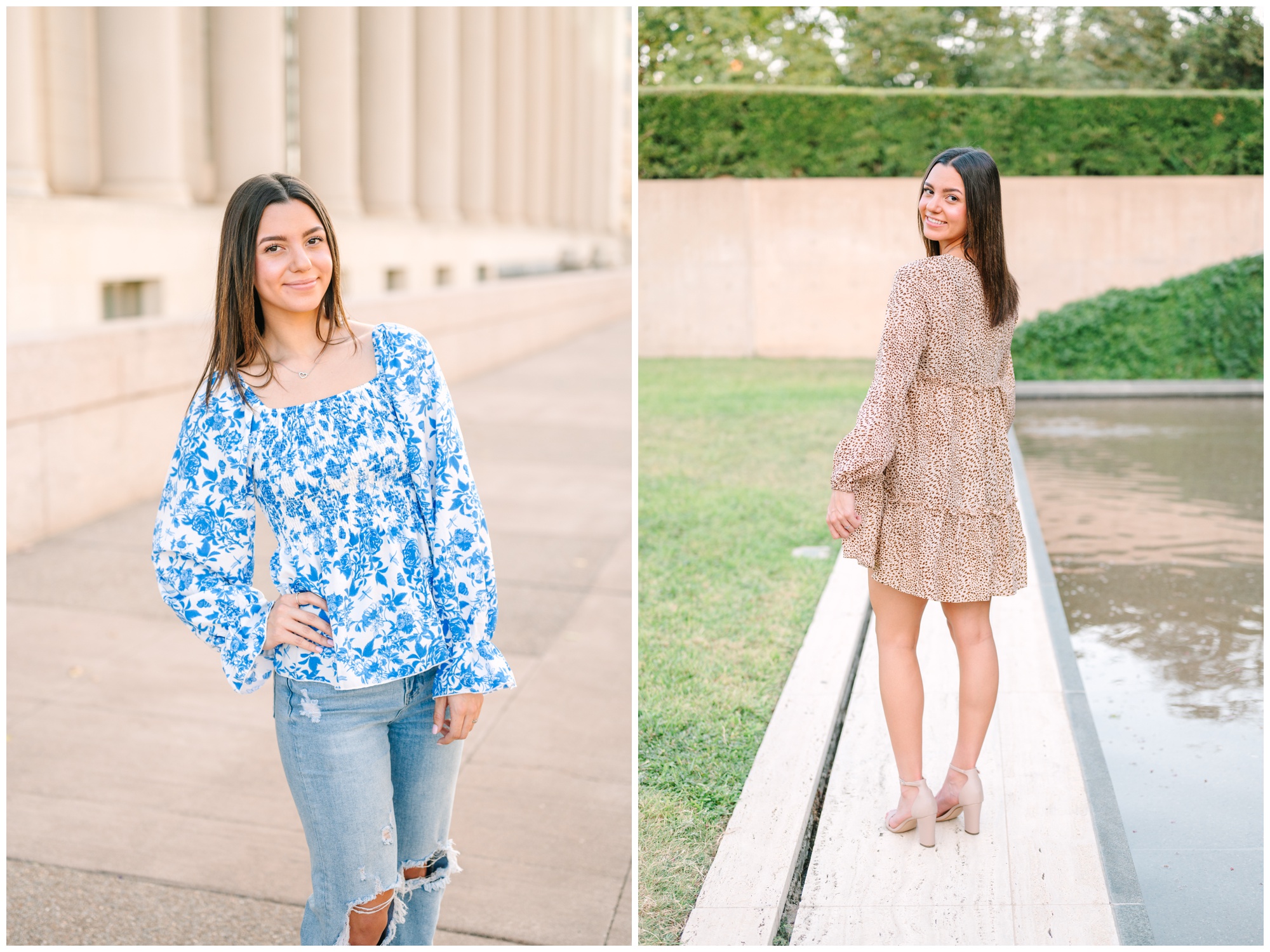 Downtown Fort Worth | Downtown Fort Worth Senior Session | Godley High School | Lauren Grimes Photography