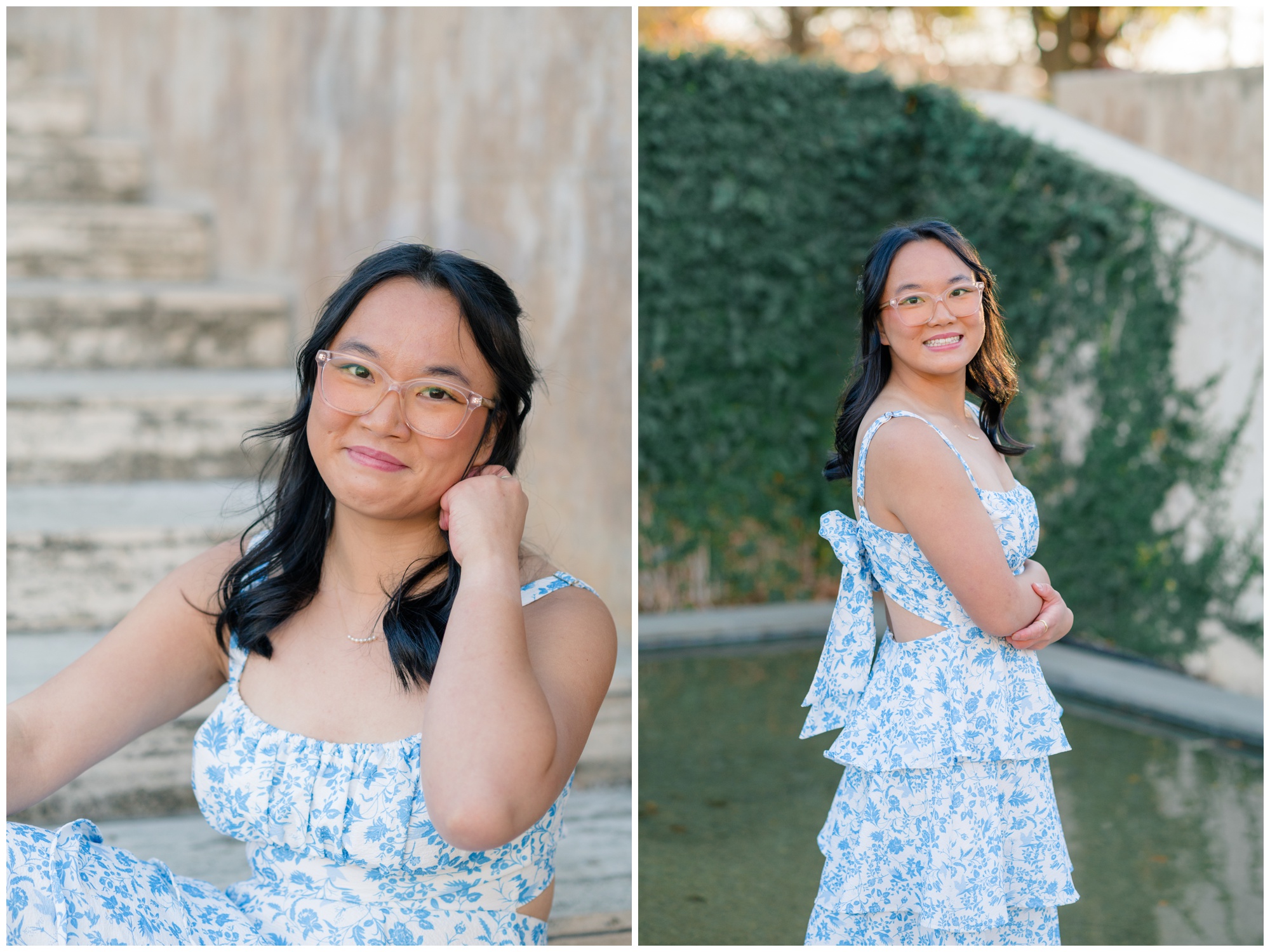 Fort Worth Kimbell Art Museum | Fort Worth Senior Session | Lauren Grimes Photography
