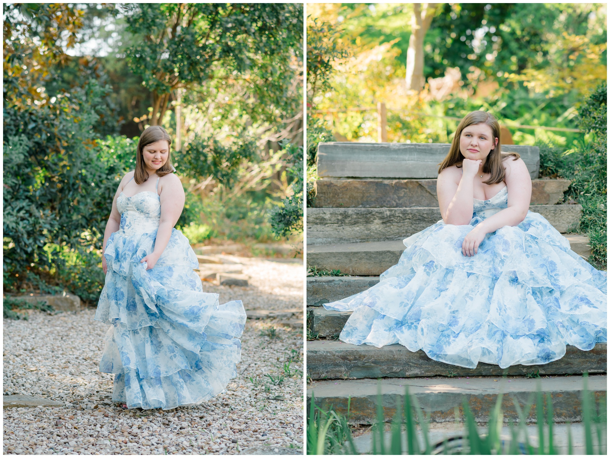 Fort Worth Botanic Gardens Senior Session | Fort Worth Senior Photographer | Fort Worth | Lauren Grimes Photography