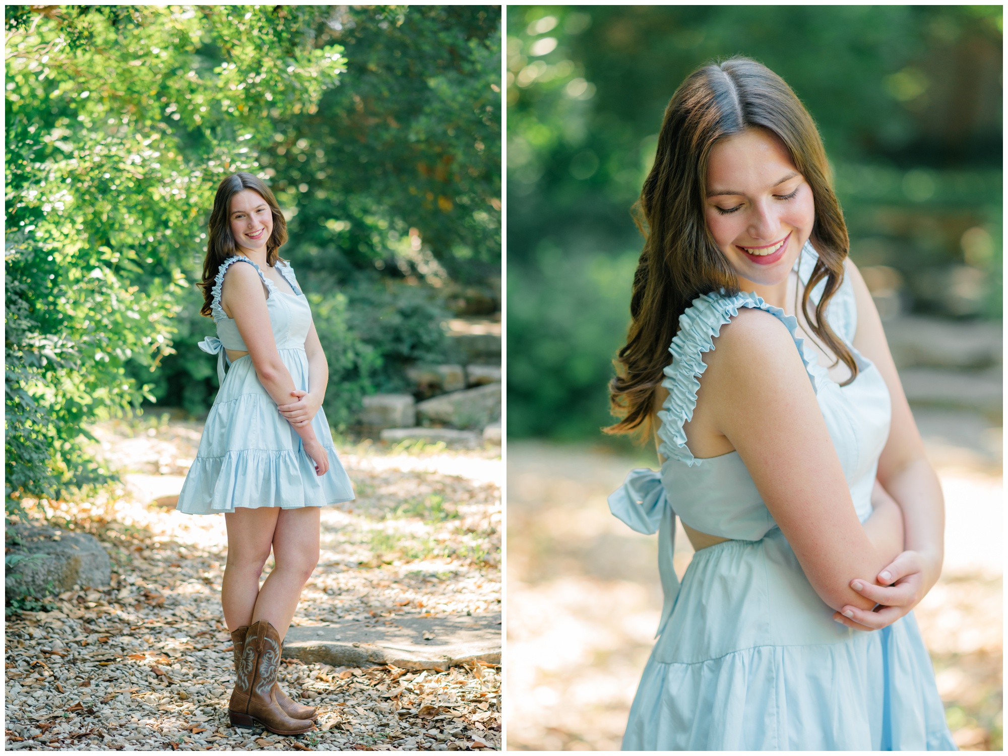 Fort Worth Botanic Gardens Senior Session | Fort Worth Senior Photographer | Fort Worth | Lauren Grimes Photography