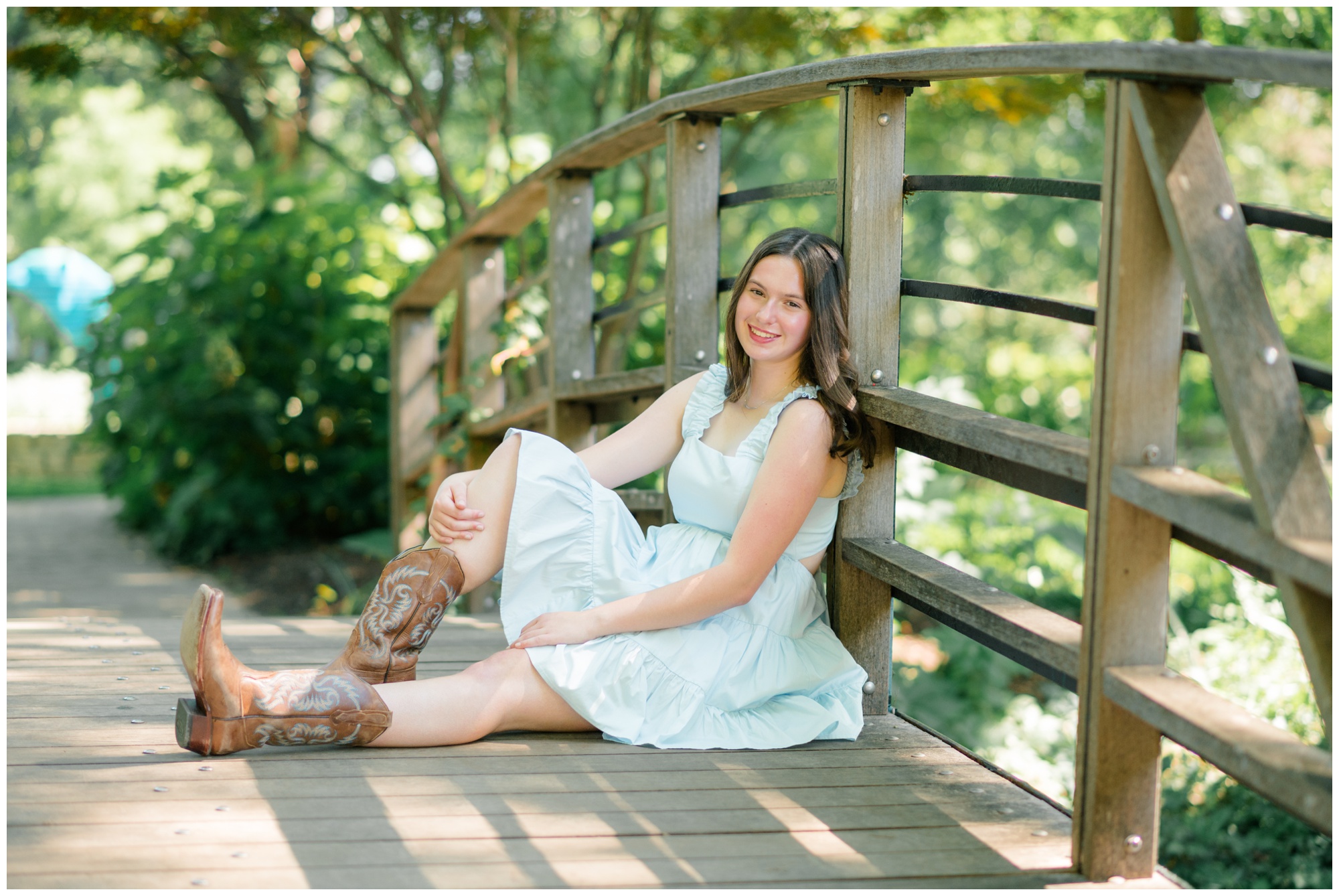 Fort Worth Botanic Gardens Senior Session | Fort Worth Senior Photographer | Fort Worth | Lauren Grimes Photography