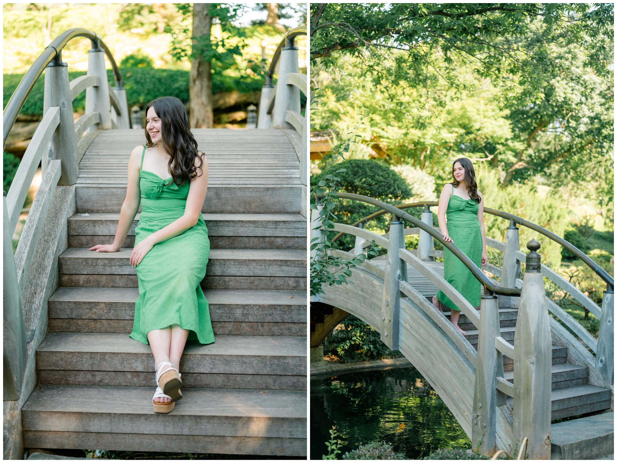 Fort Worth Botanic Gardens Senior Session | Fort Worth Senior Photographer | Fort Worth | Lauren Grimes Photography